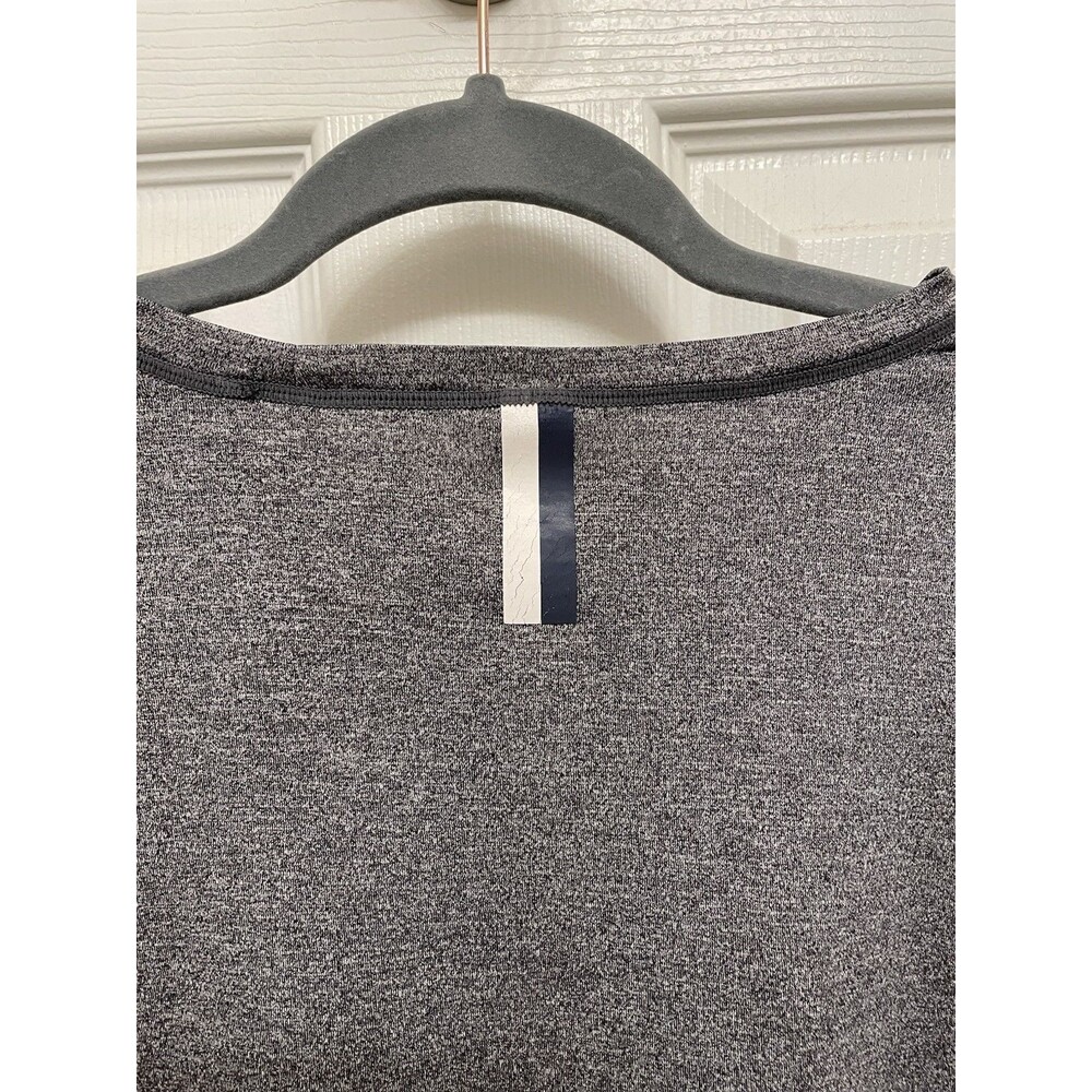 Rhoback Shirt Mens Large Gray Golf Performance Crew Neck Stretch Athletic Tee - Picture 5 of 6